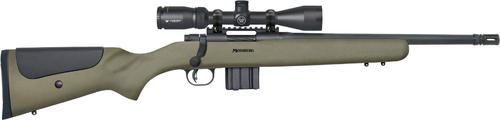 Mossberg MVP LR Tactical Rifle 27706, 300 BLK, 16.25" Medium Bull Barrel, OD Green Textured Stock, w/Vortex Scope, 10 Rds