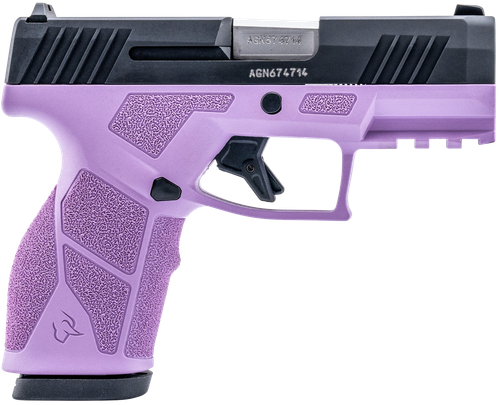 Taurus GX2 Pistol 1-GX2931LP-10, 9mm, 3.37in, Polymer Grips, Light Purple Finish, 10 Rds