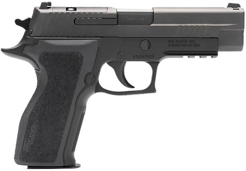 Sigarms P226 Elite Optic Ready Pistol 226R9BSER2, 9mm Luger, 4.40in, Black E2, Black Hardcoat Anodized Finish, 10 Rds