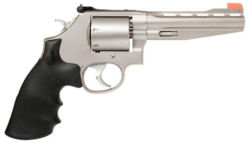 Smith & Wesson 686 Plus Performance Center Revolver 11760, 357 Mag, 5", Black Synthetic Grips, Stainless Steel Finish, 7 Rd
