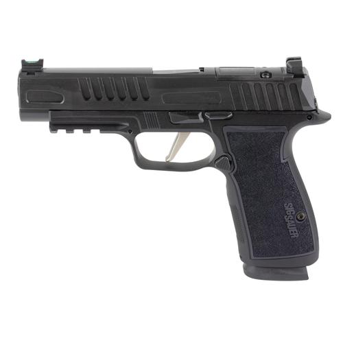Sig Sauer P365 AXG FUSE Semi-Auto Pistol 365AXGF-9-BFO, 9mm, 4.3", Optic Ready, AXG Grips, Black Finish, 17+1/21+1 Rds