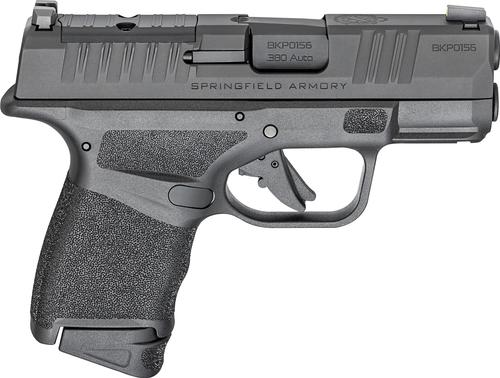 Springfield Hellcat OSP Optic Ready Pistol HC931380BOSPLC, 380 ACP, 3in, Black Polymer Grips, 10 Rds