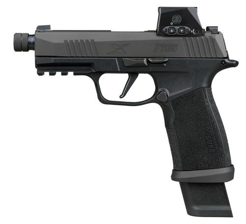 Sigarms P365 X-MACRO TACOPS Pistol 365XCA-9-BTAC-TB-RXSL, 9mm, 4.3in, XMacro Polymer Grips, 21 Rds