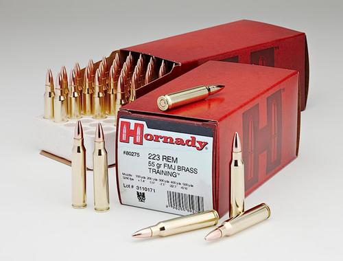 Hornady Rifle Ammunition 80275, 223 Remington, Full Metal Jacket, 55 GR, 50 Rds/bx