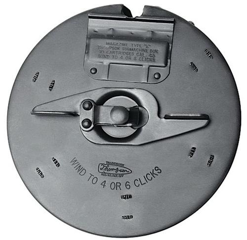 Thompson 45 Automatic Colt Pistol (ACP) 10 Round Black Magazine Drum (T12BKT)