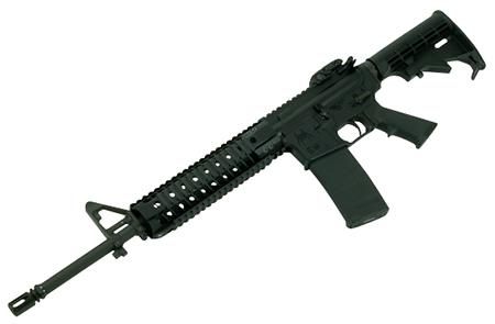 Spike's Tactical ST-15 LE Mid Length Semi-Auto Rifle STR5035R9S, 223 Remington/5.56 NATO, 16", M4 Fixed Black Stock, Black Finish, 30 Rds