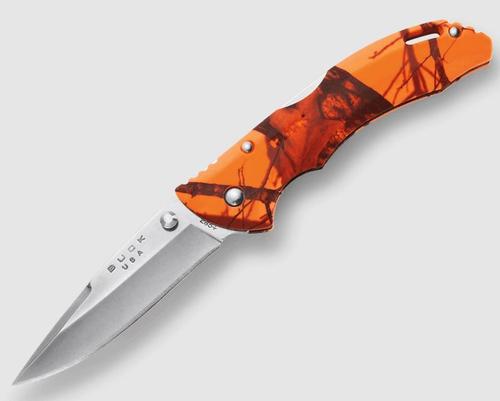 Buck Knives 0285CMS9-B, 285 Bantam® BLW Knife, Drop Point Blade, 420HC Steel, Mossy Oak Blaze Camo