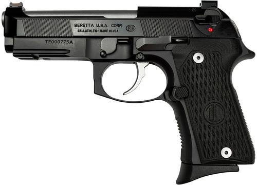 Langdon Tactical Beretta 92 Elite LTT Compact LTT-92C-FSTJ, 9mm, 4.25", Black VZ/LTT G10 Grip, Black Finish, 15 Rds