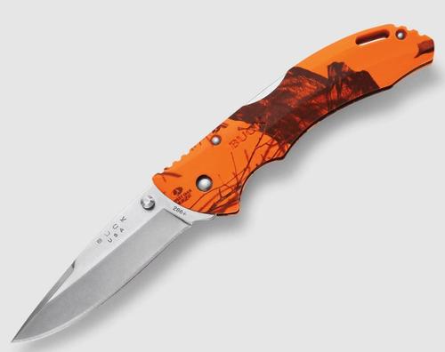 Buck Knives 0286BKS-B, 286 Bantam® BHW Knife, Drop Point Blade, 420HC Steel,  Mossy Oak Blaze Camo