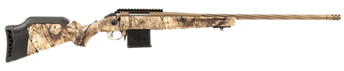 Ruger American II Rifle, 204 Ruger, 22", GoWild Camo Synthetic Stock, Burnt Bronze Cerakote, 10 Rds