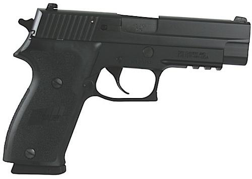 Sig P220 (CA Approved) Pistol 220R45BSSCA, 45 ACP, 4.4 in, Hogue Grip, Black Finish, Night Sights, 8 Rd
