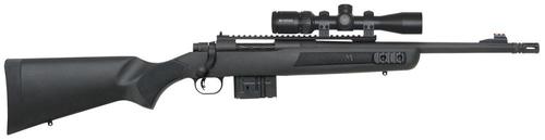 Mossberg MVP Scout Bolt Action Rifle w/Scope 27793, 308 Winchester, 16.2", Black Synthetic Stock, Blued Finish, 10 Rds