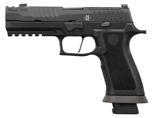 Sigarms P320XF M.O.D. Optic Ready Pistol 320XF9MAXM, 9mm Luger, 3.90in, Black XSeries, Matte Black DLC Finish, 21 Rds