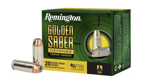 Remington Pistol Ammunition R21370, 10mm, Brass Jacket Hollow Point, 180 gr, 1150 fps, 20 Rd/Bx
