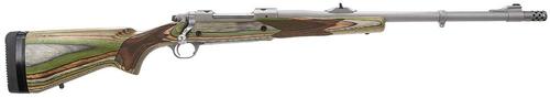 Ruger Guide Gun 47130, 416 Ruger, 20", Green Laminate Mountain Stock, Stainless Steel Finish, 3 Rds