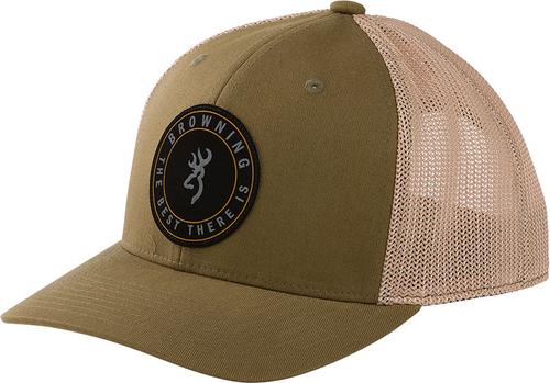 Browning Axle Mesh Cap 308752641, Loden, Snap Back