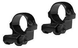 Ruger 90288 4KO 1 in Medium Offset Matte Stainless Scope Ring In Clamshell Package