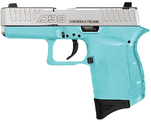 Diamondback DB9 Gen4 Pistol DB0200P091, 9mm Luger, 3.10in, Mint Polymer Frame & Grips, Mint Finish, 6 Rds