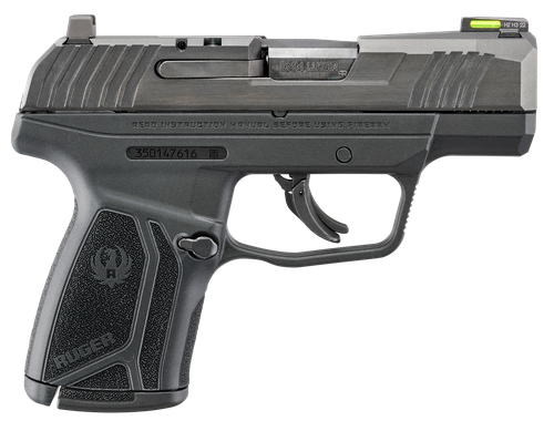 Ruger Max-9 Pistol, 9mm, 3.20", Black Nylon Grips, Black Finish, 10 Rds * CA Compliant*