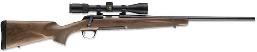 Browning X-Bolt Micro Midas Bolt Action Rifle 035248216, 7MM-08 Rem, 20", Satin Checkered Walnut Stock, Blued Finish