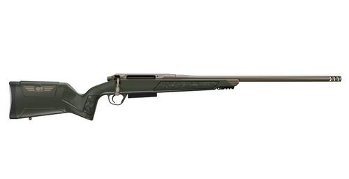 Christensen Evoke Rifle 801-15049-00, 375 H&H, 22", Synthetic Green with Bronze Logo Stock, 3 Rds