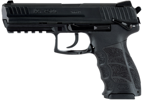 Heckler & Koch P30L V3 Pistol 81001099, 9mm Luger, 4.45in, Black Interchangeable Backstrap, Black Finish, 10 Rds