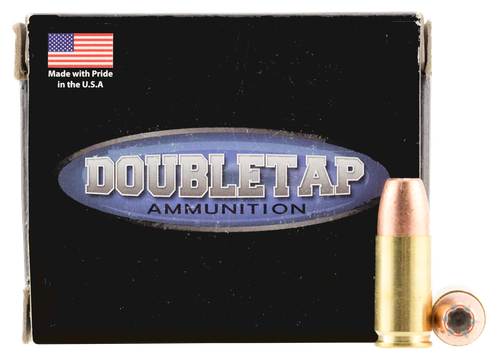 DoubleTap Home Defense Pistol Ammunition 9MM124BD, 9mm Luger, Jacketed Hollow Point (JHP), 124  GR, 1300  fps, 20 Rd/bx