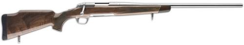 Browning X-Bolt White Gold Rifle 035235229, 300 Winchester Magnum, 26 in, Gloss Walnut Stock, Stainless Steel Finish