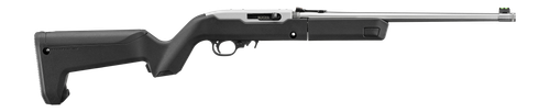 Ruger 10/22 Takedown Rifle 32020, 22 Long Rifle, 16.4", Magpul X-22 Backpacker Stock, Satin Stainless Finish, Threaded, 10 Rds
