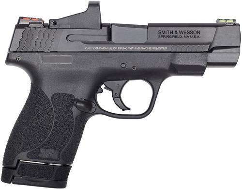 Smith & Wesson M&P Shield M2.0 Performance Center Pistol 11797, 40 S&W, 4", Red Dot Sight, Black Finish, Fiber Optic Sight, 7 Rds