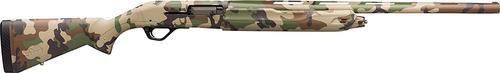 Winchester SX4 Waterfowl Hunter Shotgun 511289292, 12 GA, 28", 3.5" Chmbr, Woodland Camo Finish, 4 Rds