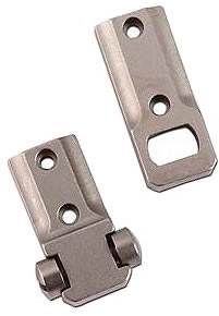 Leupold 50019 Standard 2 Piece Reversible Front Silver Base For Remington 700