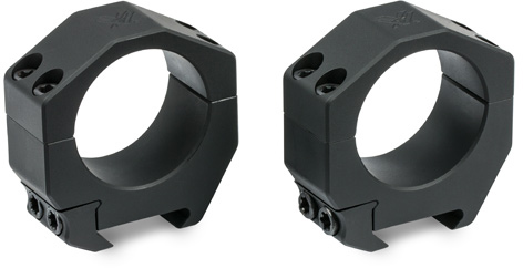 Vortex Precision Matched Rings PMR-34-100, 34mm, Medium Height, 1 in, Black