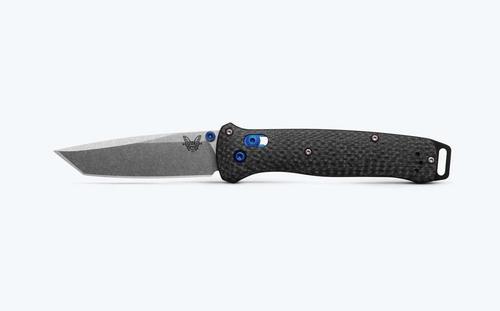 Benchmade Bailout Folding Knife w/Stainless Steel Tanto Blade, Carbon Fiber Handle (537-09)