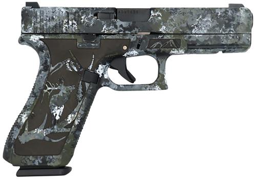 Glock 20 Gen 4, PG2050204ALPINELAS, 10mm, 4.61", Alpine Camo Frame, Alpine Camo Cerakote Finish, 15 Rds
