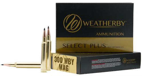 Weatherby Rifle Ammunition B300180TTSX, 300 Weatherby Mag, Barnes Tipped TSX, 180 GR, 3240 fps, 20 Rd/Bx