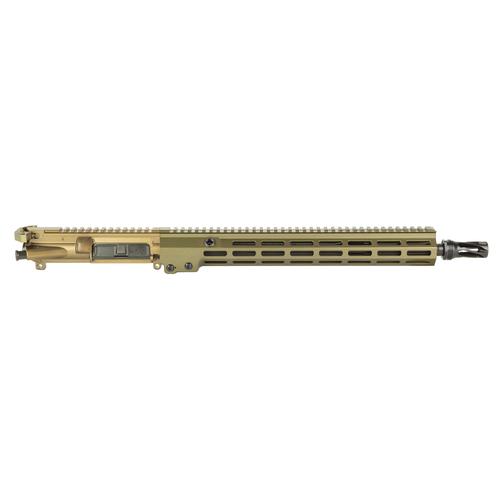 Geissele Automatics Super Duty MOD1 Complete Upper Receiver, 5.56 NATO 16", W/ HUXWRX QD 556 Flash Hider, Desert Dirt Color