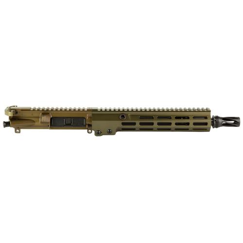 Geissele Automatics Super Duty MOD1 Complete Upper Receiver, 5.56 NATO 11.5", W/ HUXWRX QD 556 Flash Hider, Desert Dirt Color