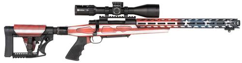 Howa M1500 APC Chassis Gen2 Rifle HFLG30816, 308 Win, 16.25", American Flag 6 Position Luth-AR MBA-4 with Aluminum Chassis Stock, 10 Rds