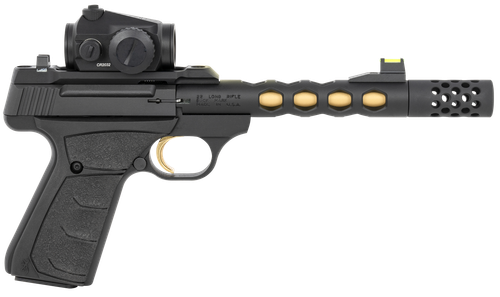 Browning Buck Mark Plus Vision Pistol 051582490, 22 LR, 5.9", Vortex Crossfire RDS, Black UFX Rubber Grips, 10 Rds