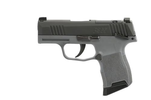 Sig Sauer P365 Optic Ready Pistol 365-9-BXR3P-MS-GRY, 9mm, 3.1in, Gray Polymer Grip, 10 Rds