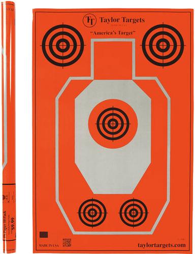 Taylor Targets Pro Series Large Paper Targets (PS-LGPPR) 10 Count, 23" x 35"