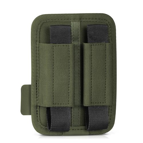 Savior Equipment Pistol Magazine Holder w/Hook Backing, OD Green, 2 Slots (MP-TNS-PISX2-OG)