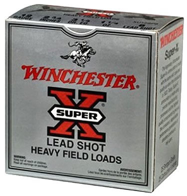 Winchester Super X Game XU166, 16 Gauge, 2-3/4", 1 oz, 1165 fps, #6 Lead Shot, 25 Rds/Bx