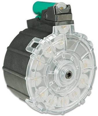 ProMag Saiga 12 Gauge 12 Round Drum Magazine (SAIA7)