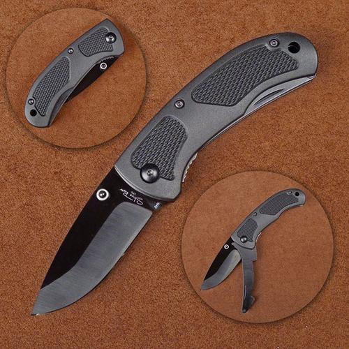 Stone River Gear Folding Ceramic Hunting Knife w/ Point Protector