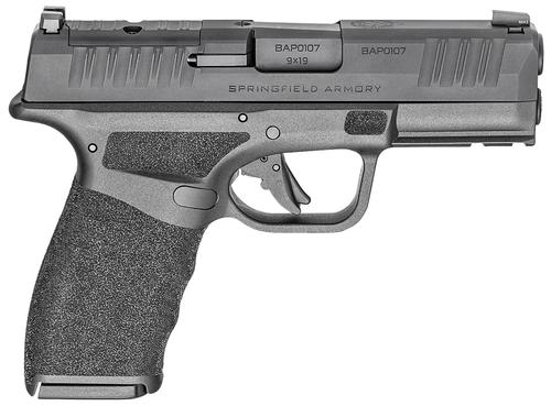 Springfield Hellcat Pro OSP Pistol HCP9379BOSPLCGU24, 9mm, 3.7", Optic Ready, w/ Viridian RFX-11 Green Dot, Black Finish, 5 Mags, 10 Rds