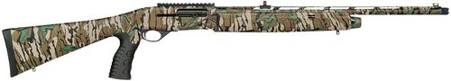 Mossberg 75799 SA-410 Turkey Shotgun 75810, 410 Gauge, 22", 3" Chmbr, Fixed w/Pistol Grip Stock, Mossy Oak Greenleaf Camo Finish, 4+1