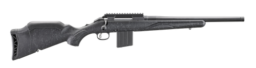 Ruger American Patrol Gen II Rifle 56904, 6mm Arc, 16.1" Threaded, Black Splatter Gen II American Stock, Graphite Black Bull Contour Barrel, 10+1