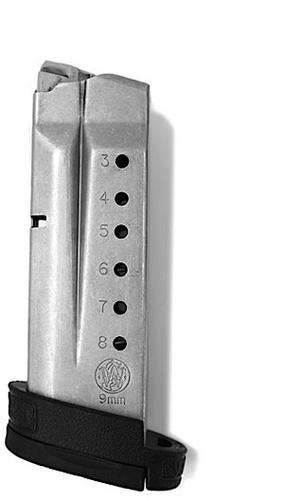 Smith & Wesson M&P Shield 9mm 8 Round Black Magazine (19936)